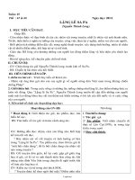 Giáo án môn Ngữ văn 9 - Tuần 15 năm 2011