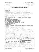 Giáo án môn Ngữ văn 6 - Tuần 14 - Trường THCS Hà Kỳ