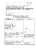 Giáo án Vật lý lớp 6 - Tuần 24 - Tiết 23 - Bài 20: Sự nở vì nhiệt của chất khí