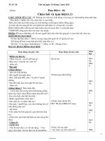 Thiết kế bài dạy lớp 1 - Tuần học 29 năm 2013