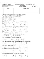 Bài giảng môn học Đại số lớp 7 - Tuần 1 - Tiết 1 - Bài 1: Tập hợp Q các số hữu tỉ (tiết 12)