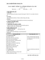 Giáo án Nghề phổ thông Tin học Lớp 8 - Tuần 13