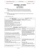 GA Hình học 7 - THCS Võ Trường Toản - Tiết 66: Ôn tập chương III