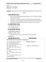 Giáo án Tin 7 tiết 22: Thực hành: luyện gõ phím nhanh bằng Typing Test (tiếp)