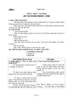 Giáo án Mỹ thuật 7 tuần 4: Vẽ tranh Đề tài tranh phong cảnh