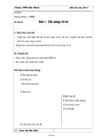 Giáo án khối 2 môn Tập đọc - Tiết 3: Bàn tay dịu dàng