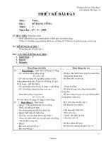 Giáo án Toán lớp 2 - Bài: Số hạng tổng