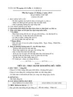 Giáo án lớp 3 Tuần học thứ 25 - Tháng 03 năm 2013