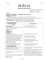 Giáo án Lớp 3 - Tuần 22 - Năm học 2006-2007 - Nguyễn Thị Hạnh