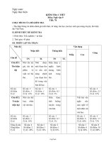 Bài giảng môn học Ngữ văn lớp 7 - Đề kiểm tra 1 tiết tiết: 76