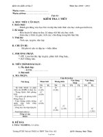 Bài giảng môn học Lịch sử lớp 7 - Tiết 21: Kiểm tra 1 tiết
