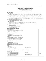 Giáo án Tập đọc Lớp 3 - Tuần 12 - Kể chuyện 