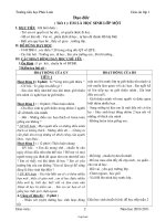 Giáo án Đạo đức lớp 1 tiết 1 đến 10 - Trường tiểu học Phúc Lâm