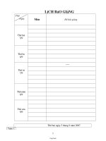 Giáo án Lớp 1 - Tuần 1 - Chuẩn kiến thức kỹ năng