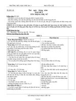 Giáo án môn học lớp 5 - Trường tiểu học Phú Đa 3 - Tuần 14