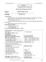 Thiết kế bài học khối 1 - Tuần 25 - Trường Tiểu học số 2 Phú Bài