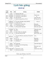 Giáo án các môn học lớp 2 - Tuần 12 - Trường TH AT