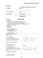 Giáo án Lớp 1 - Tuần 15 - GV: Phạm Thị Hảo