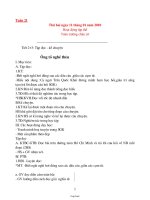 Thiết bài học khối lớp 3 - Tuần lễ 21