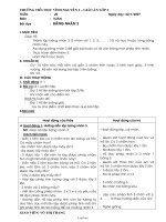 Giáo án môn Toán lớp 2 - Tuần 20 - Trường tiểu học Vĩnh Nguyên 2