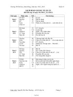 Giáo án lớp 3 Tuần số 23 - Trường Tiểu học Đa Kao - Đam Rông