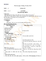 Giáo án Tổng hợp các môn học lớp 2 - Tuần 8 năm 2010