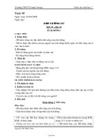 Giáo án Sinh học 7 kì 2 - Trường THCS Trưng Vương