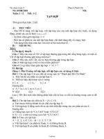 Giáo án Lớp 6 - Môn Toán - Tuần 1, 2 - Tiết 1, 2: Tập hợp