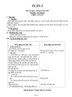 Giáo án Lớp 3 Tuần 3 - Nguyễn Thị Quế – Trường Tiểu học Dạ Trạch