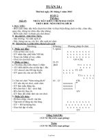 Giáo án Tuần 24 - Buổi 2 - Lớp 3