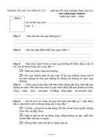 Bài giảng môn học Hình học lớp 7 - Tiết 1: Hai góc đối đỉnh (Tiết 8)