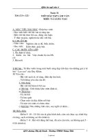 Giáo án Ngữ Văn Lớp 6 - Tiết 121 đến 130 - Lương Thị Lệ Oanh