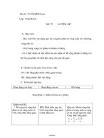 Giáo án Đại số Lớp 6 - Tiết 79: Luyện tập - Tạ Thị Bích Loan