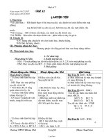 Bài giảng môn học Đại số lớp 7 - Tiết 32: Luyện tập (tiết 2)