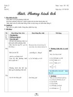 Giáo án Đại số 8 - Tiết 45: Phương trình tích