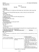 Giáo án môn học Số học lớp 6 - Tuần 35 - Tiết 103: Luyện tập