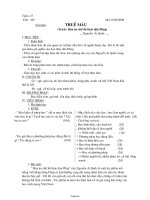 Giáo án bộ môn Ngữ văn 8 - Tuần 27