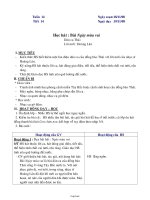 Giáo án Âm nhạc Lớp 3 - Tuần 14, Tiết 14: Học hát: Bài Ngày mùa vui - Năm học 2008-2009