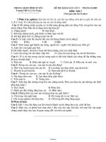 Đề thi khảo sát lần 2 – Văn 7 - Trường THCS Lý Tự Trọng