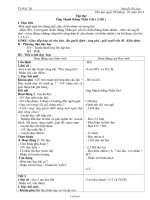 Giáo án Tổng hợp các môn học lớp 2 - Tuần dạy 20 - Nguyễn Thị Lựu