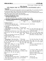 Giáo án Lớp 3 - Tuần 26-27 - Lê Thị Thu Nhã