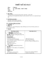 Giáo án môn Chính tả lớp 2 - Bài: Sơn tinh – Thuỷ Tinh