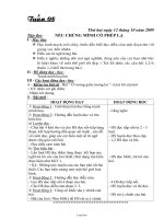 Giáo án Lớp 4 Tuần 8 - Chuẩn KTKN