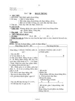 Giáo án Hình học 6 - Tiết 7-10 - Năm học 2010-2011 - Hà Mạnh Liêm