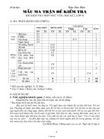 Đề kiểm tra môn Ngữ văn Lớp 9 - Học kỳ 2 - Trần Văn Hiệu