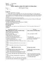 Giáo án Ngữ văn 6 - Tuần 17 ( Tiết 65-68)