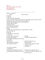 Giáo án Tổng hợp Lớp 3 - Tuần 17 - Năm học 2005-2006