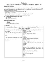 Giáo án Tin học 8 - Tiết 41-42: Bài thực hành 5: Sử dụng câu lệnh lặp For...Do - Đoàn Thị Ánh Nguyệt