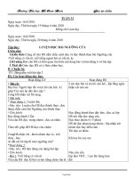 Giáo án Chiều Lớp 1 - Tuần 31 - Trường Tiểu học Hồ Chơn Nhơn