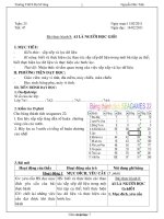 Giáo án Tin học lớp 7 tuần 25: Bài thực hành 8: Ai là người học giỏi?